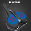 MTB Bike Saddle Breathable Big Butt Cushion Leather Surface Seat Mountain Bicycle Shock Absorbing Hollow Cushion Accessories