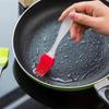 Silicone Pastry Brush - Heat Resistant Basting Brush for Cooking, BBQ & Grilling - Flexible Red Oil Brush Edition 0909
