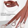Engine Braided Ground/Bonding Strap Cable Strip Protector Flexible Flat Braided Copper Ground Strap With Ring for Most Cars