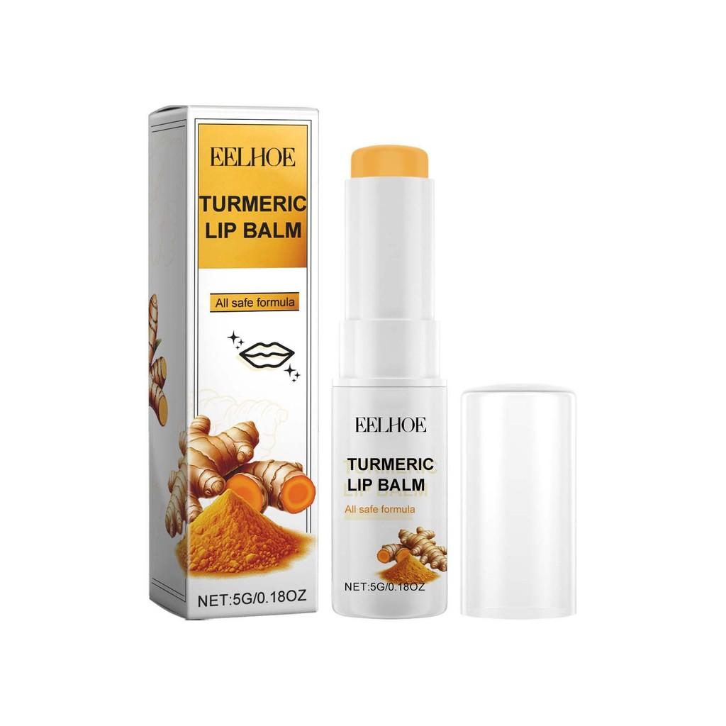 Eelhoe Ginger Turmeric Skincare Series Moisturizing Hydrating Gentle Care Set For Radiant Skin Turmeric Lip Balm