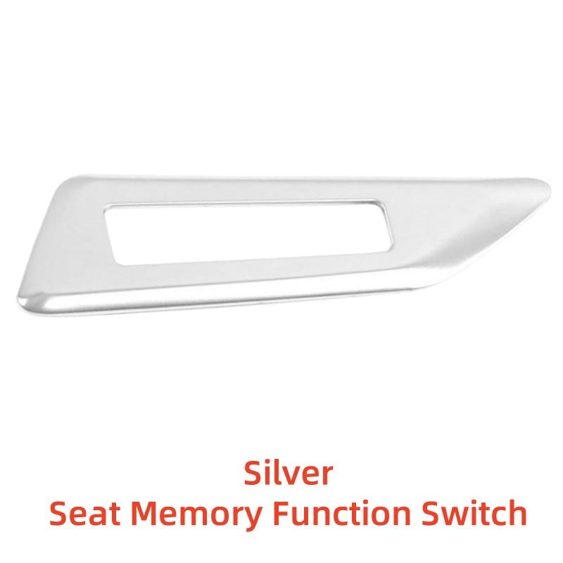 Seat Memory Function Switch For Toyota Alphard 30 2015 2016 2017 2018 - Silver ABS Plastic Cars Decoration Accessories