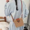 Ethnic Style Rattan Weave Bag Bohemian Beach Bag Casual Straw Shoulder Bag  Messenger Bags