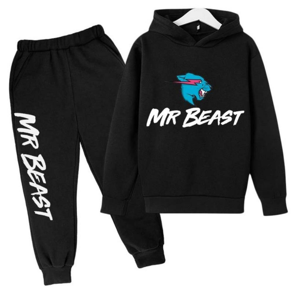 

Children Kids Casual Long Sleeve Hoodie Pullover Sweatshirt Tracksuit Jogger Sweatpants Unisex Sweatsuit Set 160