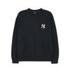 MLB Unisex New York Yankees Gradient Monogram Round Neck Sweatshirt