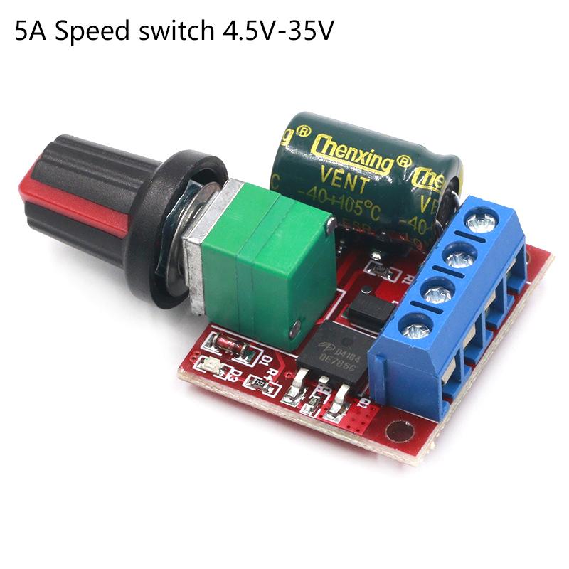 PWM DC Motorregler 2A 3A 5A 10A 90W Drehzahlregelschalter Schalterfunktion 1803BK 1203BK Einstellbares Modul Schalterfunktion