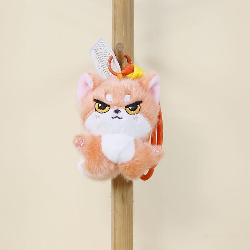 Plush Fox Keychain Cute Animal Pendant For Kids And Adults
