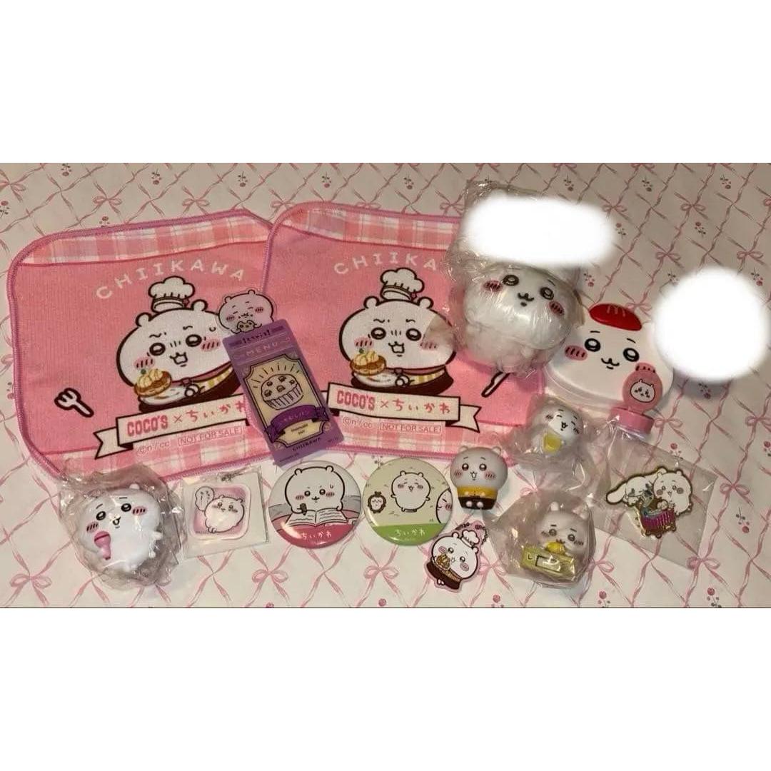 Used Chiikawa stuffed animal Cocos Chiikawa Baby can badge Gachagacha bookmark