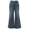 Sancai Brushed Winter Denim Flare Jeans