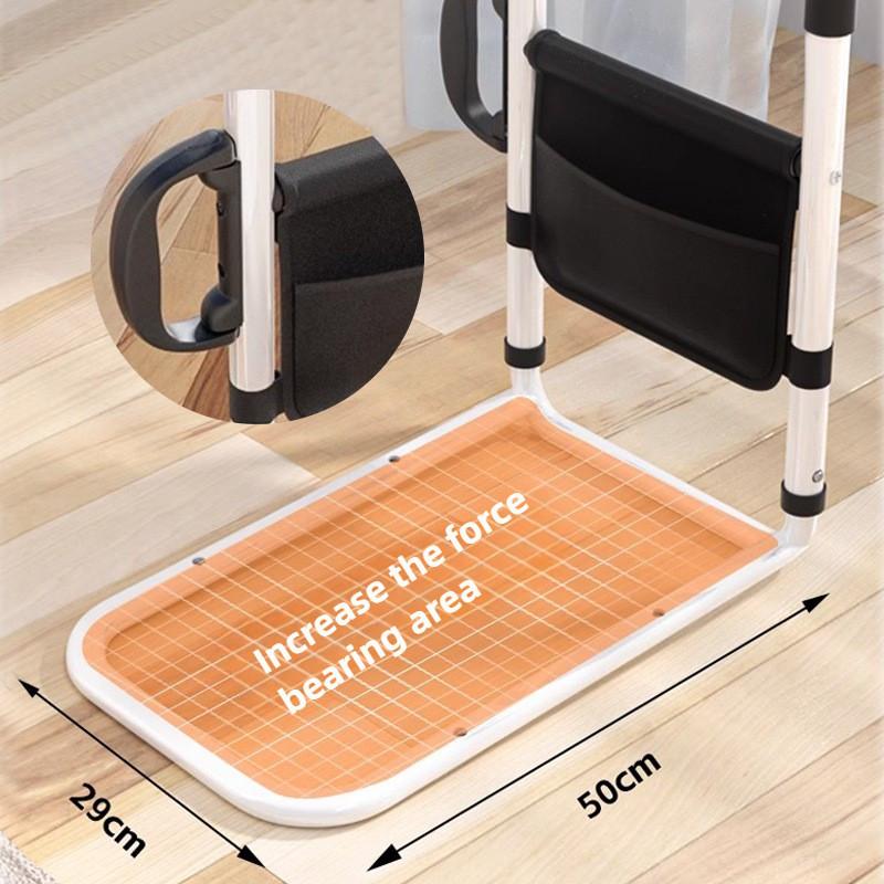 Anti Fall Assistance Bed Guardrail Household Care Bedside Armrest Elderly Person Getting Up Aid Handrail