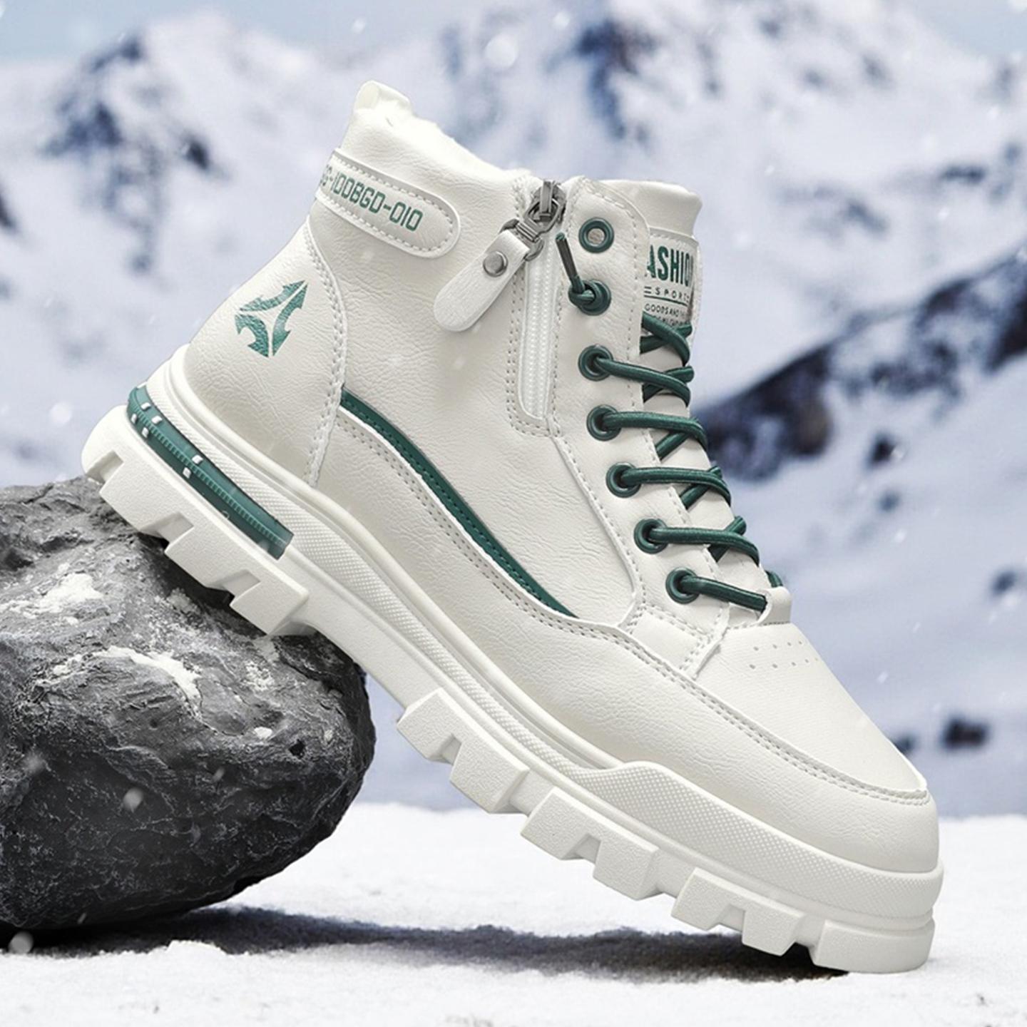 Winter Tooling Boots Warmed Men s Outdoor Sneakers High-top Snow Platform Boot Men Work Safety Shoes Fashion Casual Shoes Men 39 9530₽