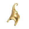 Personality Simple Smooth Metal Elephant Swallow Stainless Steel Animal Broochs for Women Men Decorate Clothes Jewelry Accessory