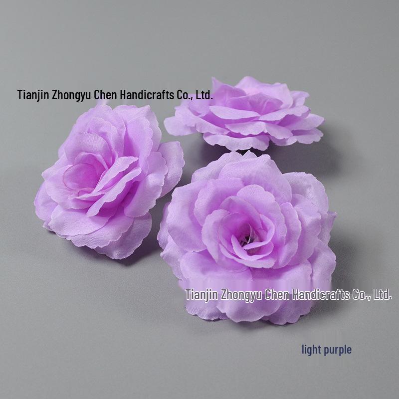 8CM Silk Rose Flowers for Wall, Box Projects, Scenery, Weddings, Flower Balls, and Ceiling Decor