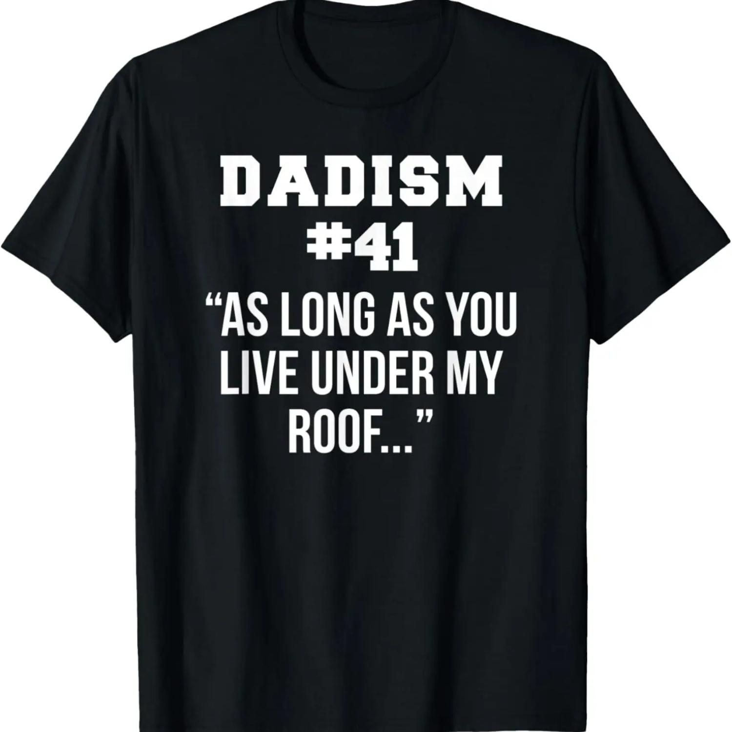 

Мужская смешная футболка на День отца, мем, шутка про папу, идея для подарка XXXXXL чёрный