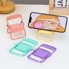 Macaron Creative Folding Desktop Phone Holder - Cute and Portable Chair Stand