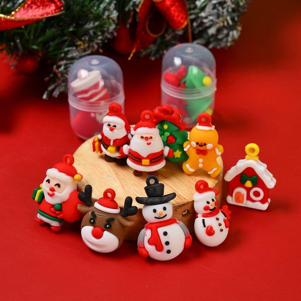 Christmas Kids Egg Twister Toys Pendant Surprise Blind Box Toy Claw Machine Early Education Capsule Fun Gashapon for Kids Gift