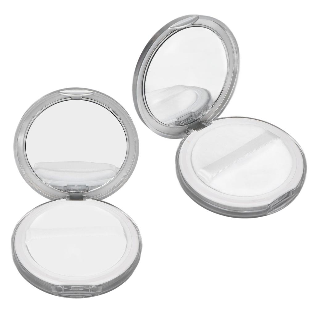 3g Empty Refillable Loose Powder Box Portable Makeup Setting Powder Blush Case Container with Powder Puff