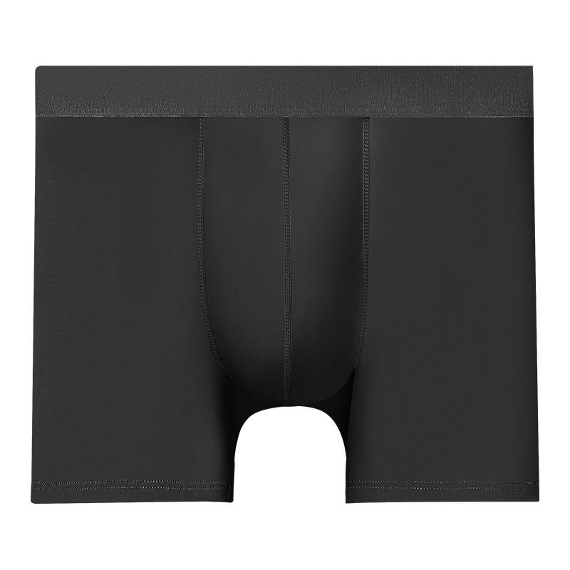 Herren Eis-Seide Schnelltrocknend Anti-Scheuer Boxer Briefs - Sommer Sport, Übergröße