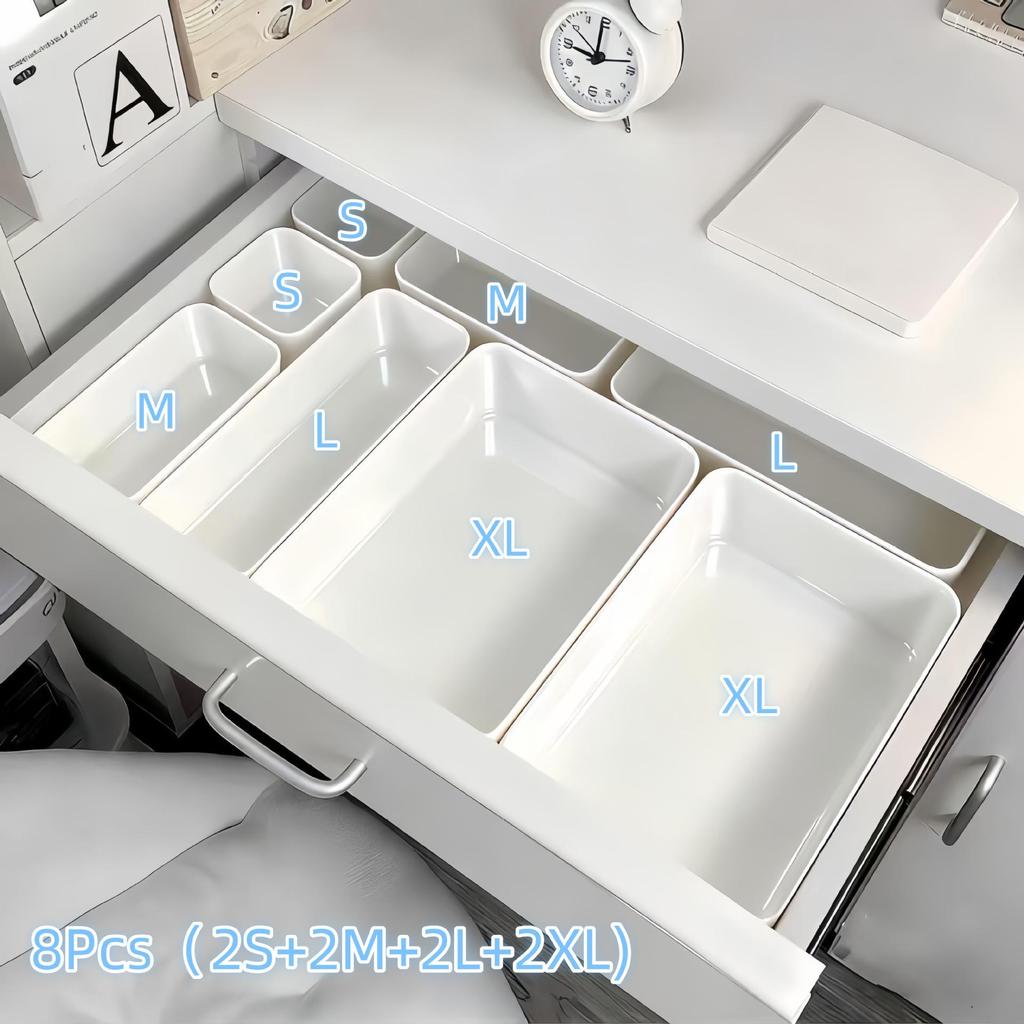 Desktop Drawer Organizer for Home, Dorm, or Office - Perfect for Sundries, Cosmetics, and Stationery