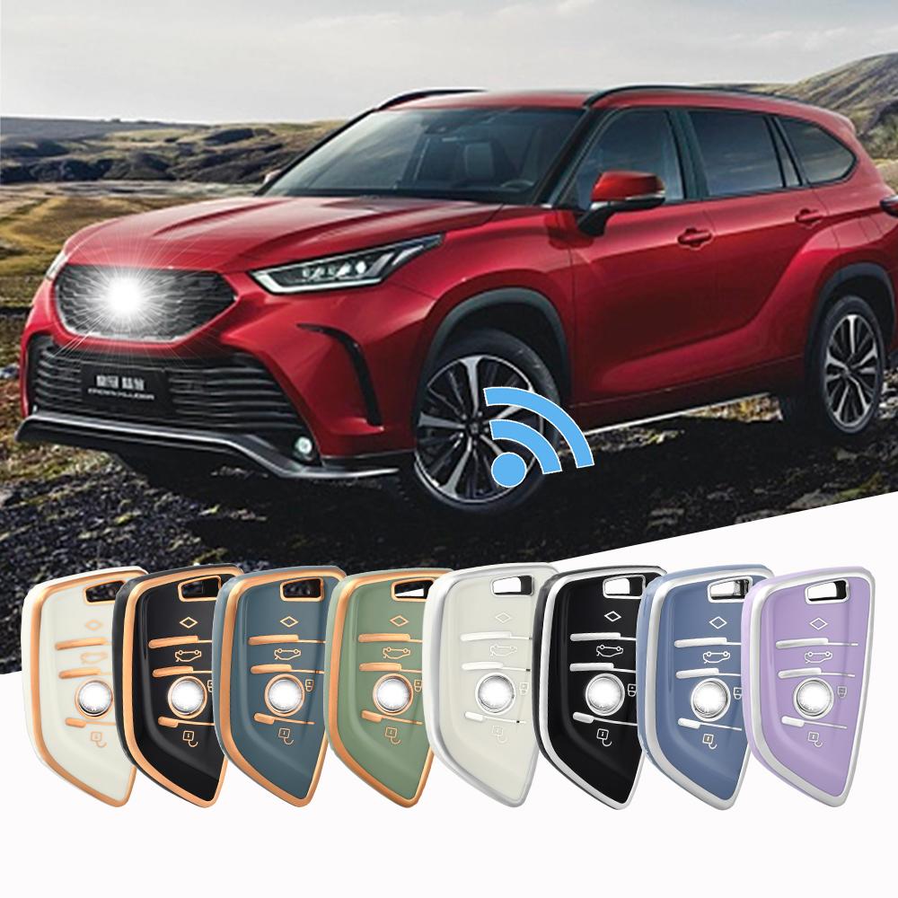 4 Buttons TPU Car Key Case Full Cover Fob For BMW X1 X3 X5 X6 Series 1 2 5 7 F15 F16 E53 E70 E39 F10 F30 G30 2023 Accessories
