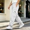 Men's Casual Loose Fit Cargo Pants with Multiple Pockets
