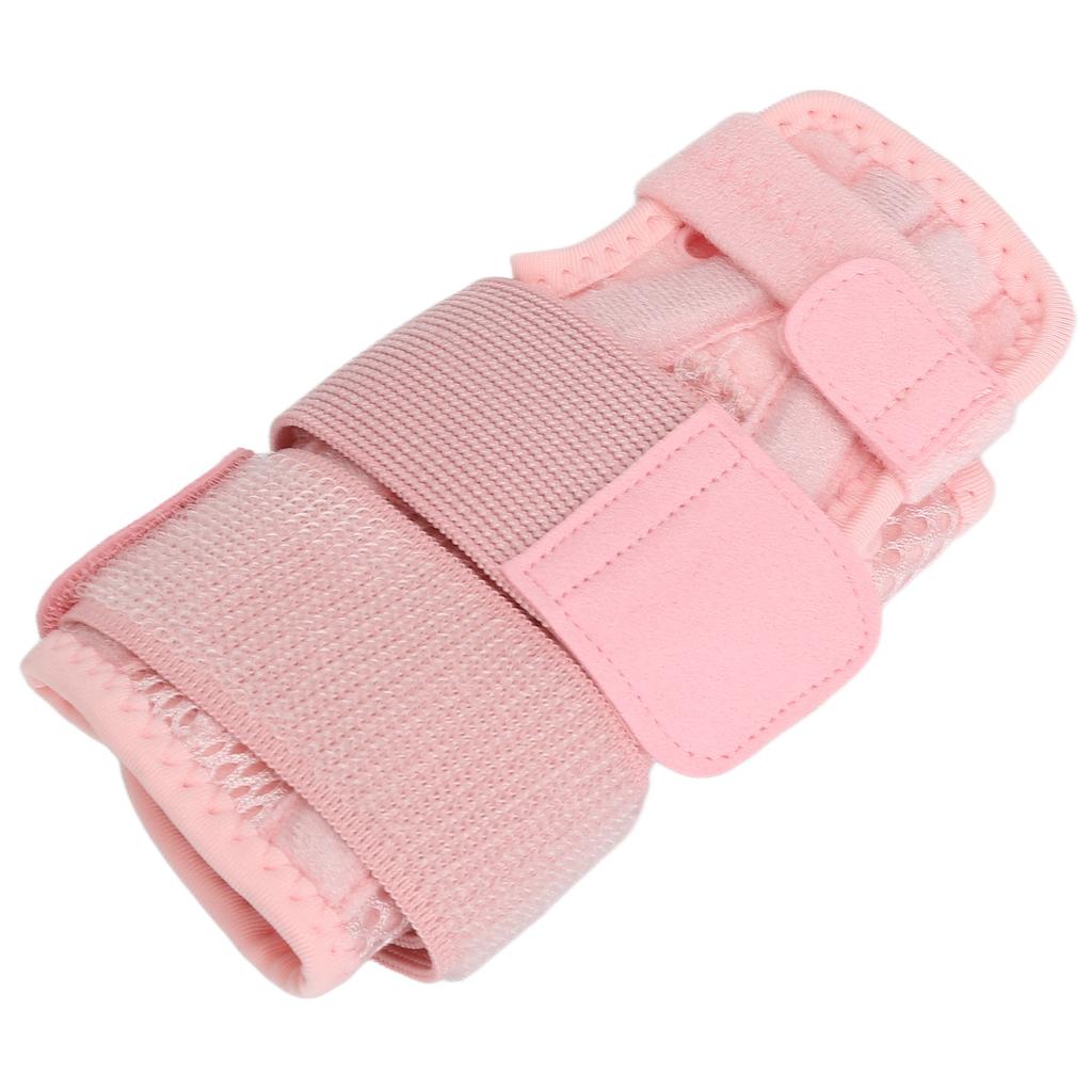 Thumb Splint Wrist Brace Thumb Wrist Stabilizer Splint Compression Support Wrap Brace Universal for Right Left Hand Pink