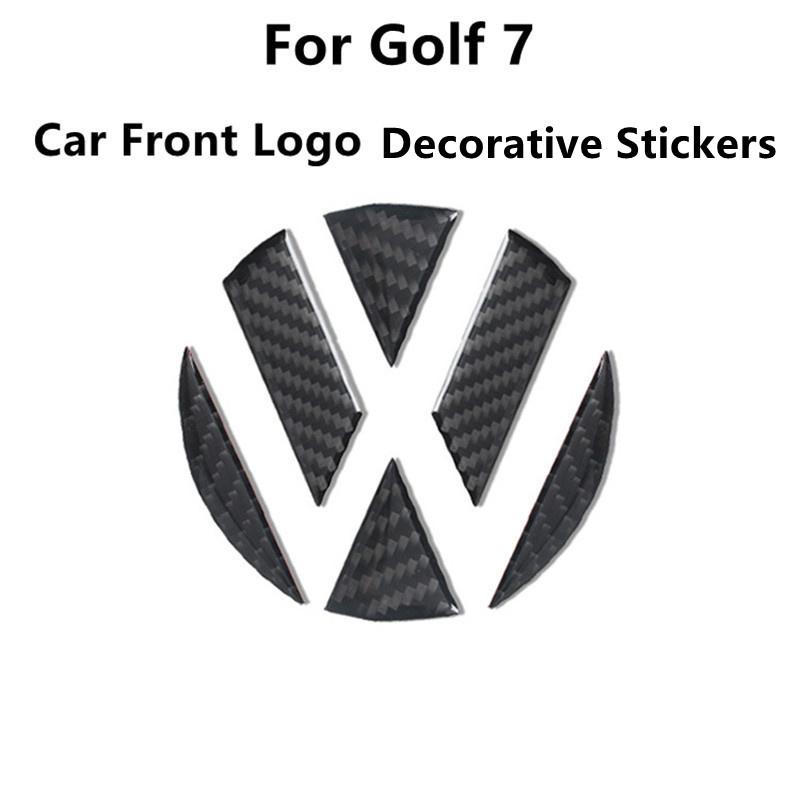 Car Front Headlights Front Rear Vehicle Modification Cover Trim Strips Stickers For Volkswagen Golf 7 MK7 Car