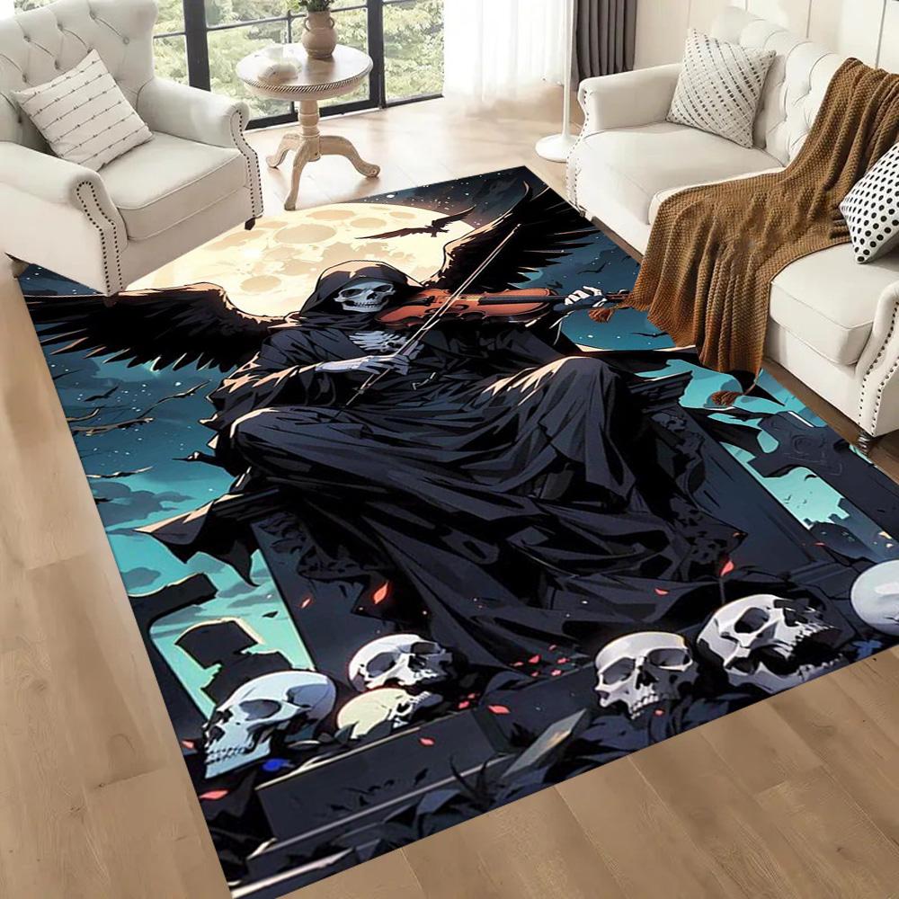 Satanic Symbolism Artwork Floor Mats for Living Room, Bedroom and Room Decoration Are Suitable for Gifts.