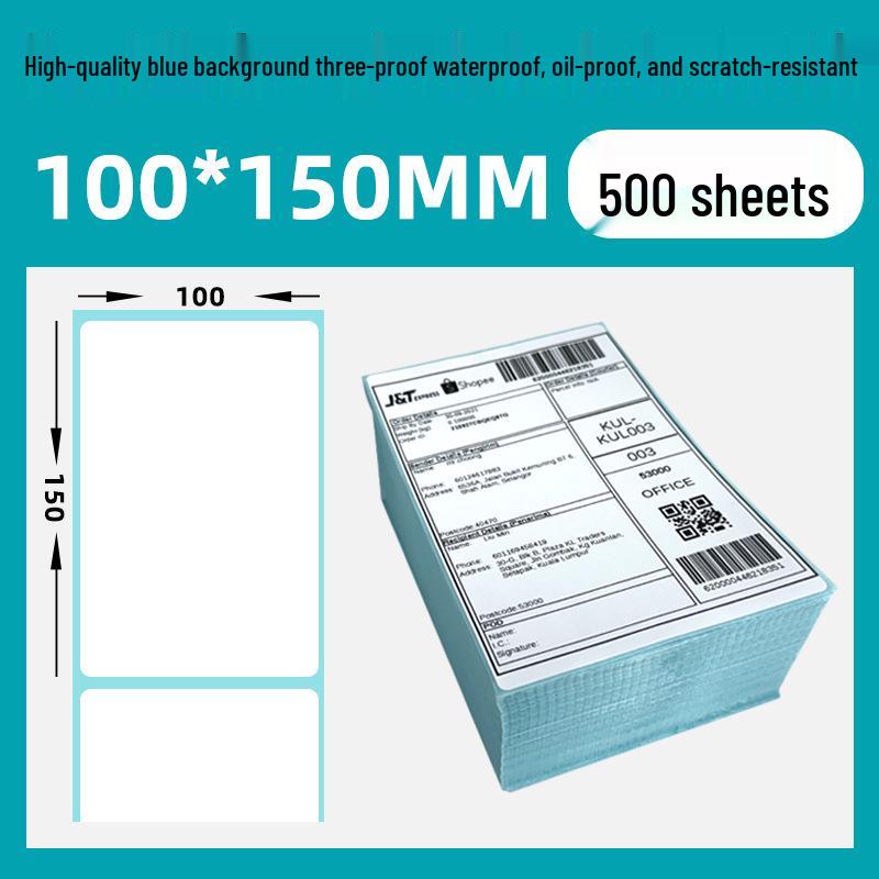 Strapazierfähige Thermopapieretiketten 100x100 & 100x150 für grenzüberschreitenden E-Commerce