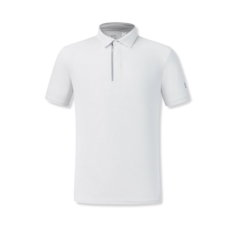 

FILA Fitness Fashion Simple Personality Basic Sports Training Versatile Comfortable Short Sleeve Polo Shirt Men tops Cool-Stone-White A11M621111FWT S