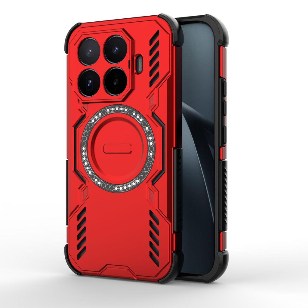 Applicable To Xiaomi 11T Butterfly Armor Magnetic Induction Note11pro Mobile Phone Case K11 Anti-drop Xiaomi 11ultra Heat Dissipation Mobile Phone