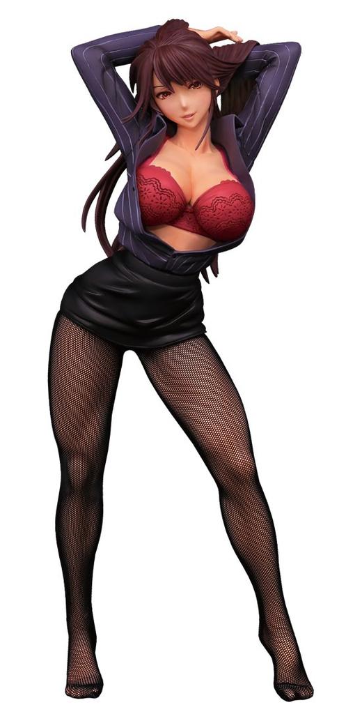 Working Ripe Kurosawa Otome Scale PVC Painted Complete Figure Woman's Sweat 1/6