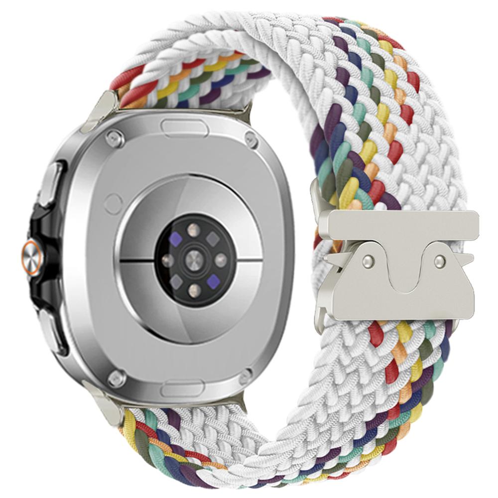 Nylon Watch Band for Samsung Galaxy Watch8 44mm/40mm/Watch8 Classic 46mm Braided Replacement Strap