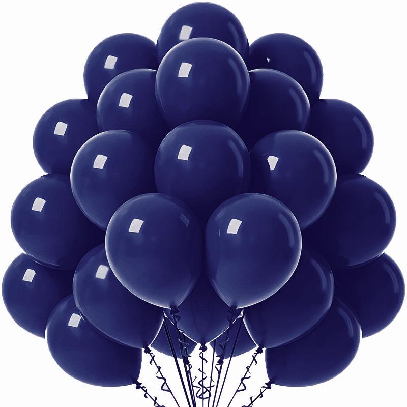 12-Inch 30-Piece Matte Macaron & Metallic Multicolor Balloon Set for Wedding Arch Decor