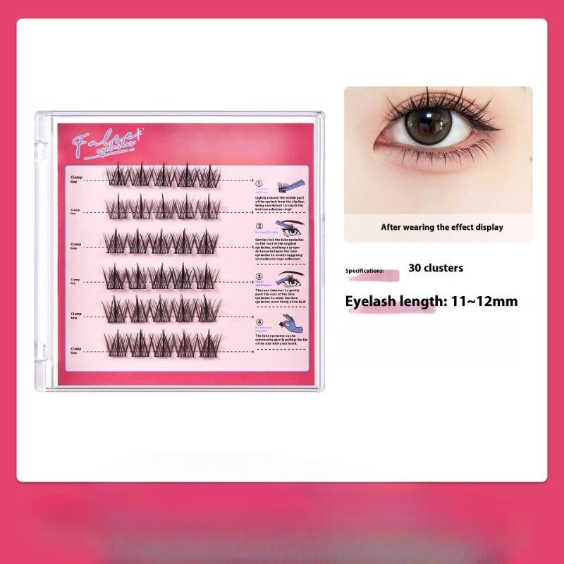 Zodiac Series Non-adhesive False Eyelashes Single Cluster Thick Self-adhesive Non-adhesive Eyelashes