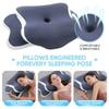 Memory Foam Cervical Pillow for Neck Pain Relief Ergonomic Orthopedic Neck Support Side Back Stomach Sleepers Ideal Gift