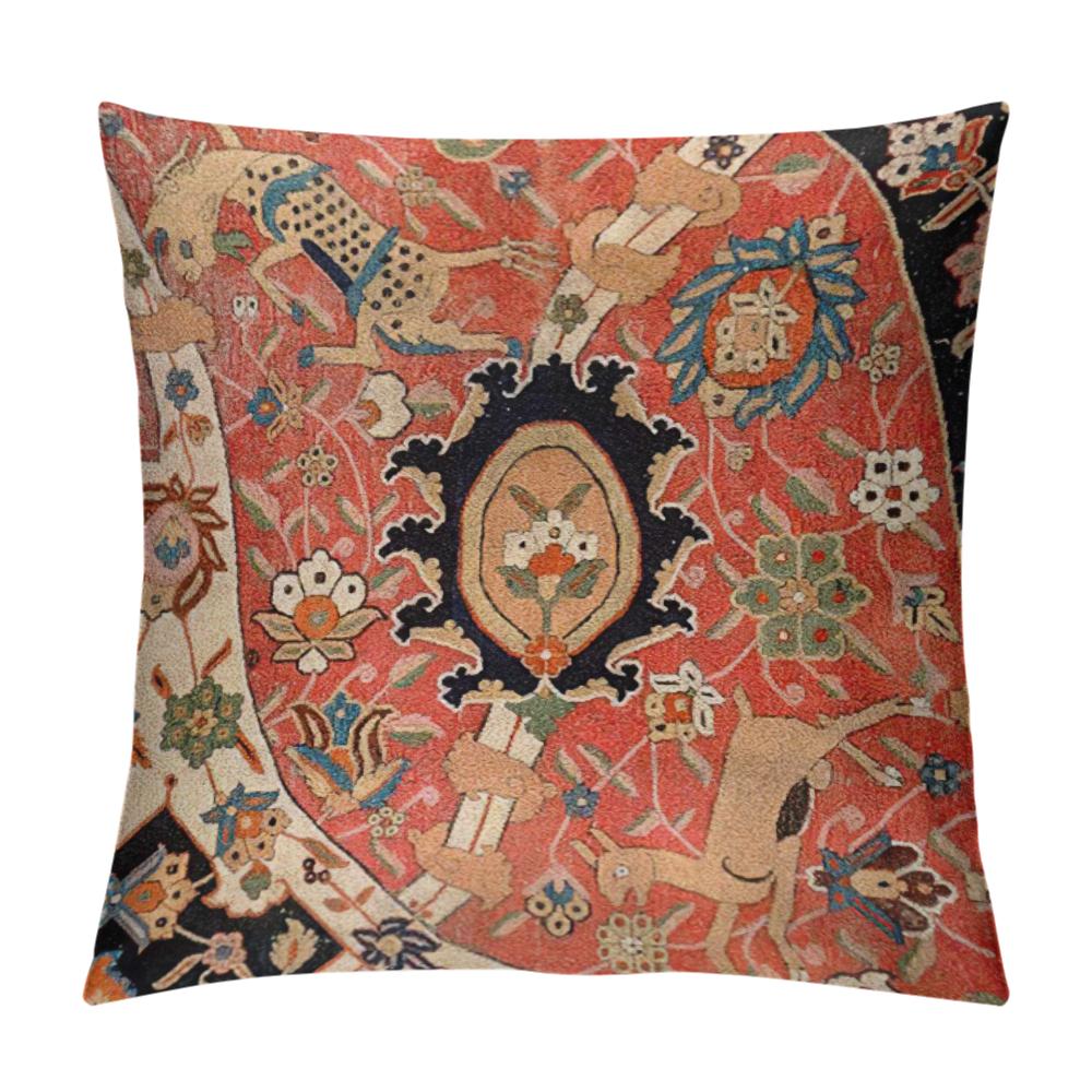 Federa per Cuscino Stile Marocchino, Copricuscino Corto in Peluche 40X40 45X45 50X50 60X60, Decorazione per la Casa, Copricuscino Decorativo per Divano