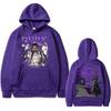 Rapper Lil Durk Grafikdruck Hoodie Herren Damen Hip Hop Mode Vintage Kapuzenpullover Herren Oversized Fleece Baumwolle Hoodies