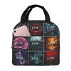 Saga The Musical Sac à lunch isotherme pour femmes enfants Boîtes alimentaires portables Boîte à lunch thermique Sac fourre-tout