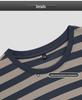 2024 Men's Casual Striped Crew Neck Pullover T-Shirt - Summer Short Sleeve