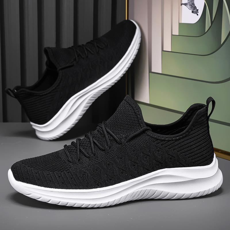 Summer Men's Shoes 2025 New Mesh Tenis Masculino Breathable Lightweight Casual Sneakers Shoes Large Couple Outdoor Running Shoes