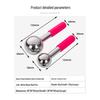 Dual-Use Metal Facial Ice Ball for Hot and Cold Therapy