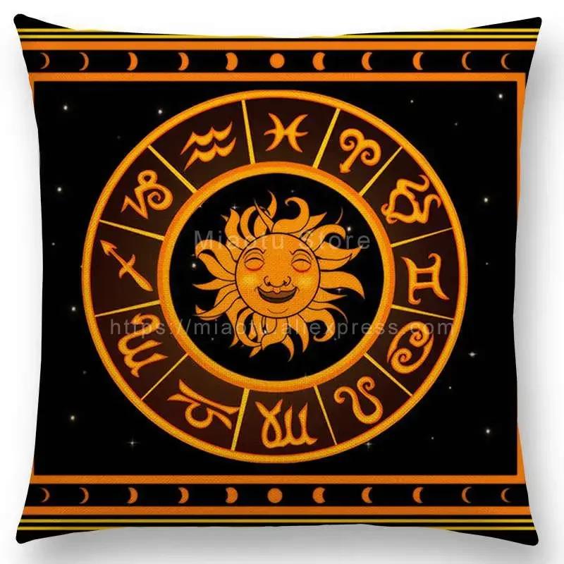 New Dreamy Emerald Spirit Flower Pillow Case Soul Mandala Elegant Flourish Floral Pattern Design Prints Retro Cushion Cover