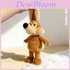 Plush Wolf Doll Big Tail Stuffed Animal For Kids Soft Toy Gift For Children