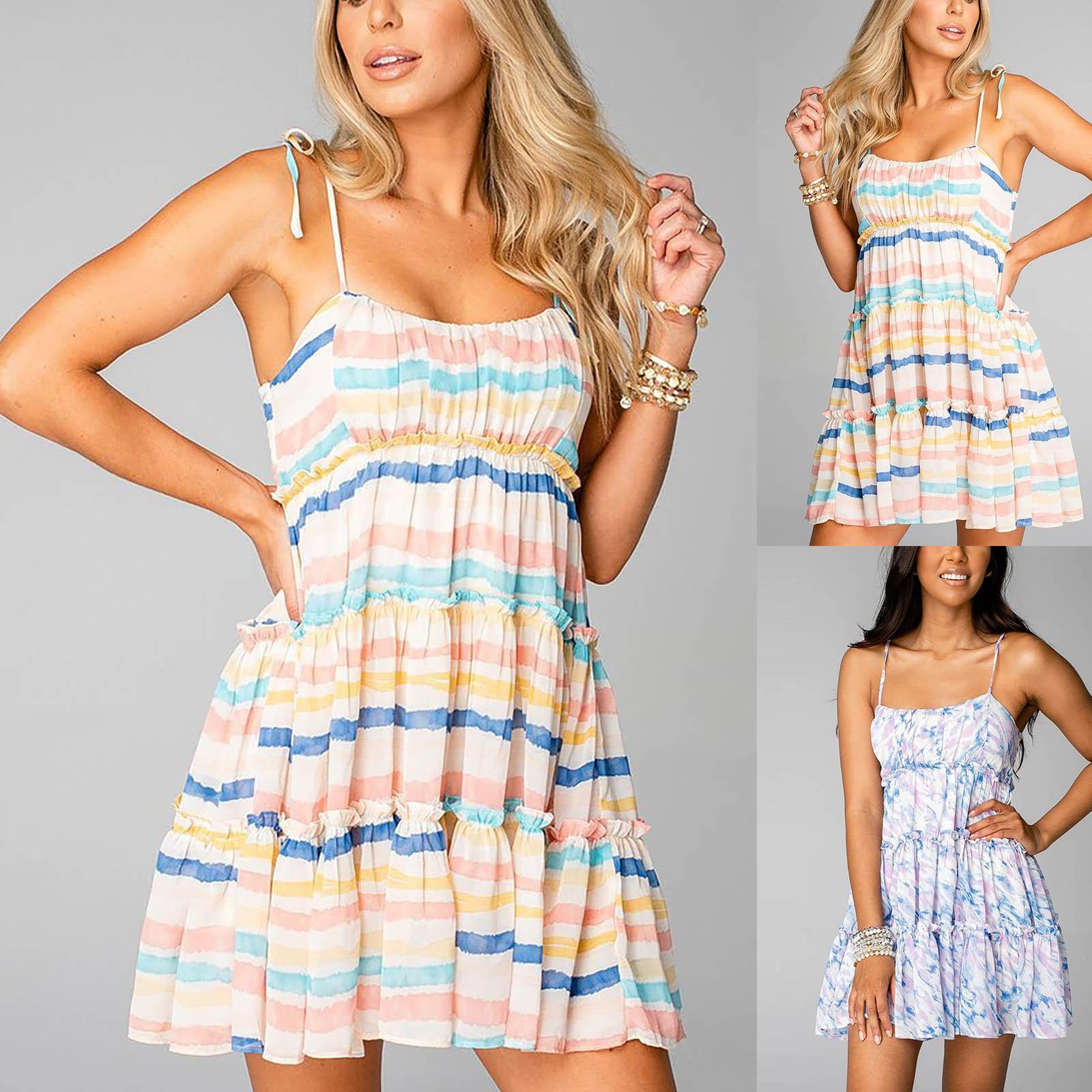 

Женское модное сексуальное платье с открытой спиной и подвеской на шее