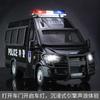 1:24 IVECO Polizeiauto Hohe Simulation Druckguss Metalllegierung Modellauto Ton Licht Rückzieher Sammlung Kinderspielzeug Geschenke