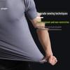 Men's Quick-Dry Five-Piece Fitness Set: Casual Sport Outfit with Running Training Tights