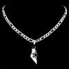 Israel Country Map Pendant Necklace Personalized Clavicle Chain Neck Jewelry