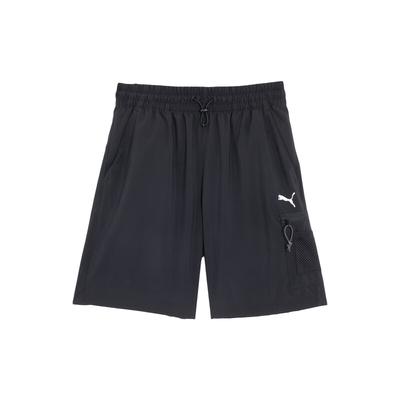 Ss24 Solid Color Breathable Comfortable Elastic Casual Shorts Men Shorts Black 683805-01