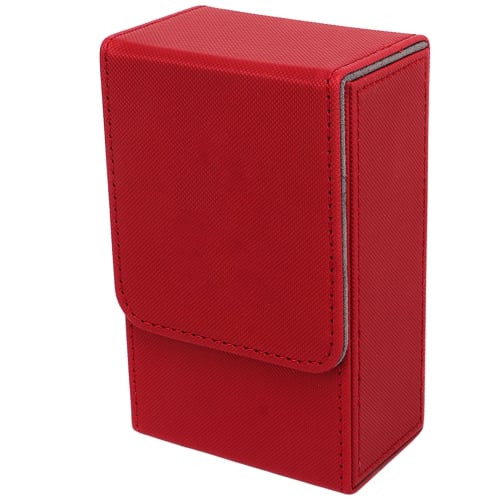 

Portable Tarot Card Storage Case, Tarot Storage Box, Tarot Card Holder, PU Leather, Card Protection, Tarot Tool, Travel (Red)