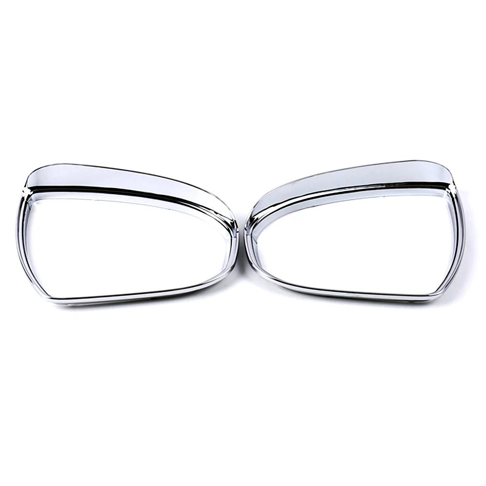 

Для Hyundai Tucson 2015- Захисна накладка на корпус дзеркала заднього виду, Козирок від дощу на бічне дзеркало, Декоративна накладка, Наклейка-кришка ABS Хром Style A